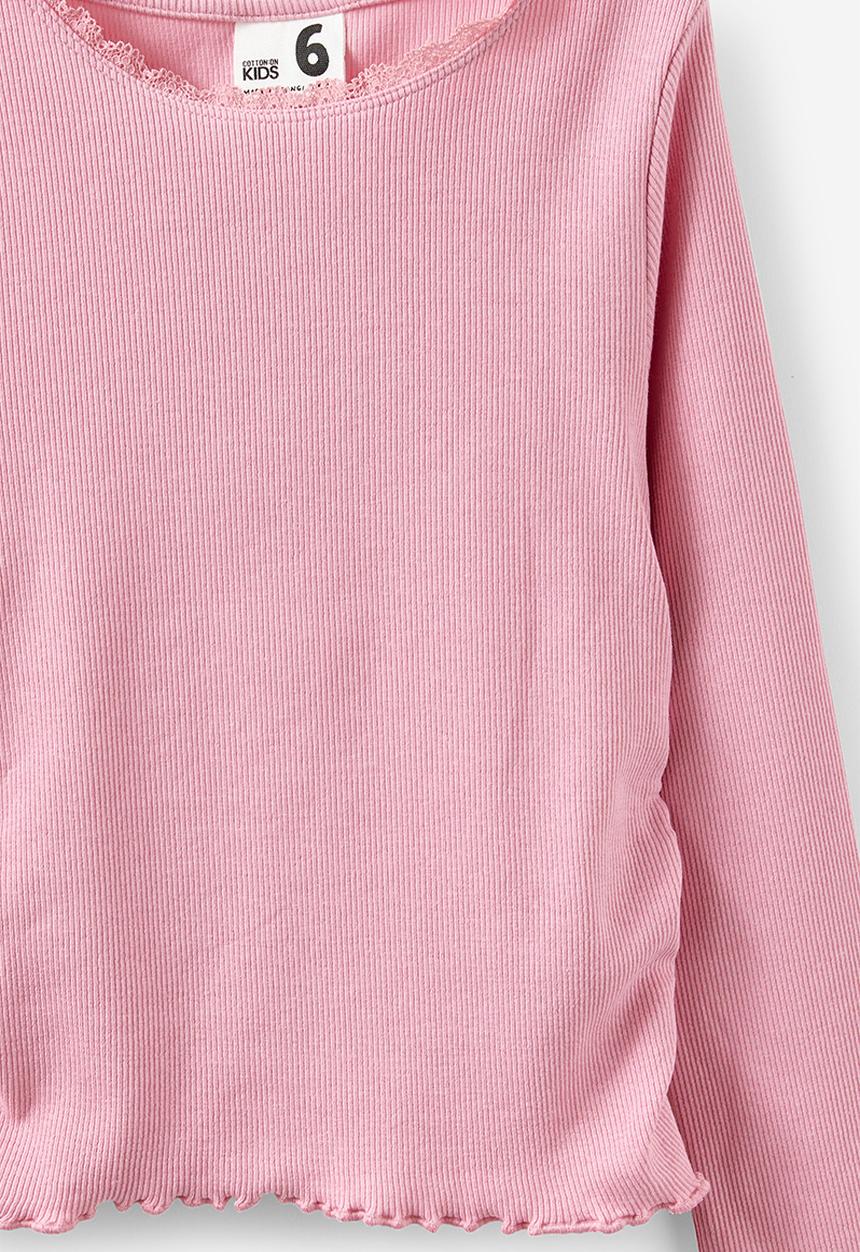 Cotton On - Nadia Long Sleeve Top - Marshmallow