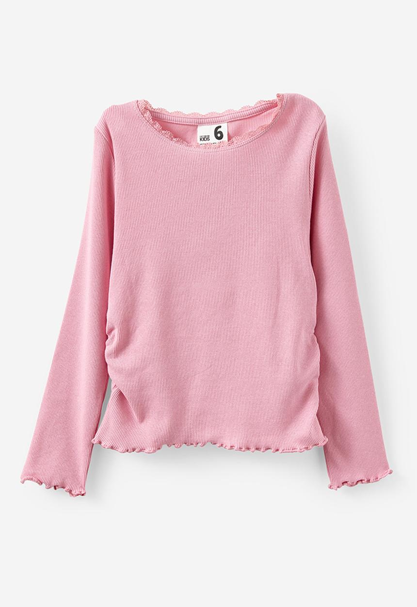 Cotton On - Nadia Long Sleeve Top - Marshmallow