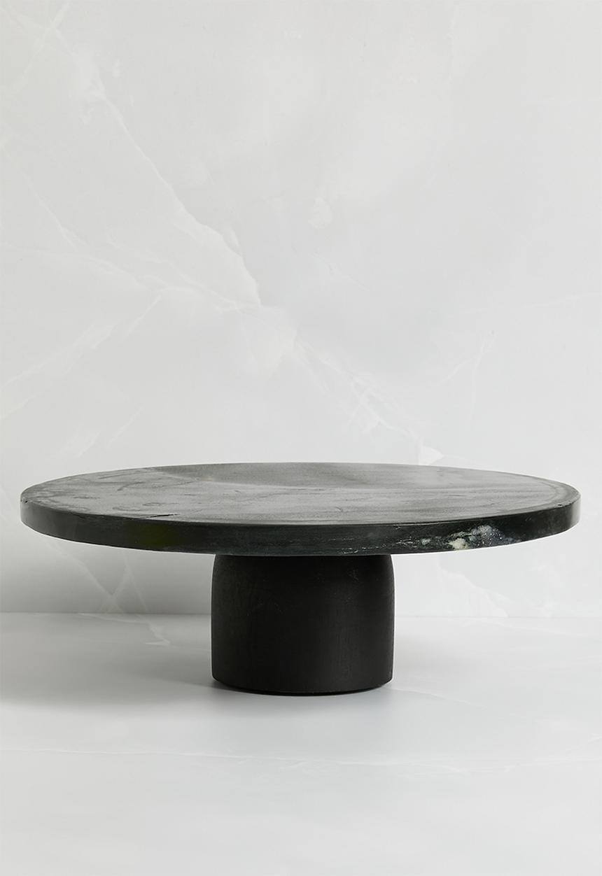 Sixth Floor - Vuro Marble & Wood Stand - Black