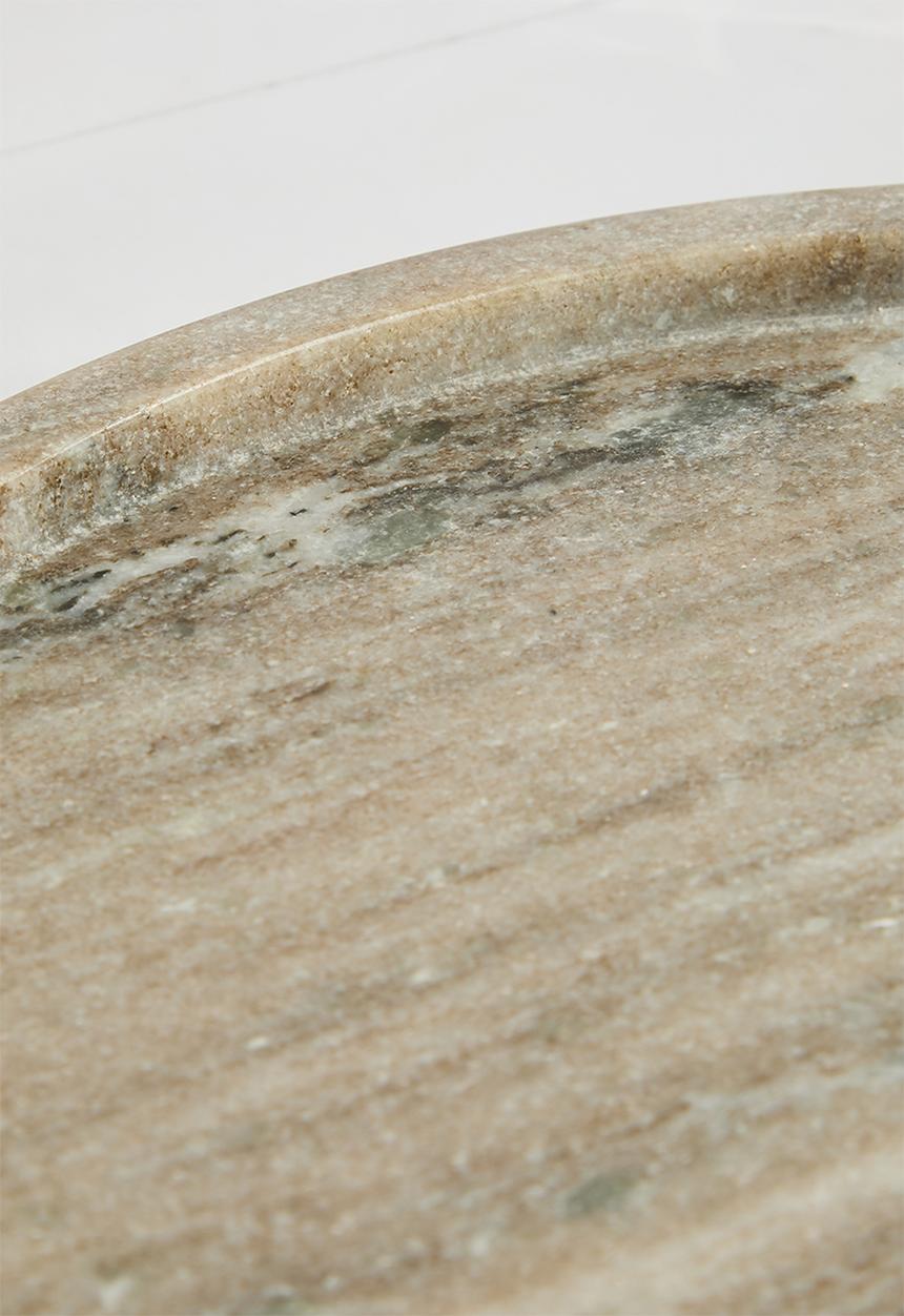 Sixth Floor - Round Marble Platter - Natural