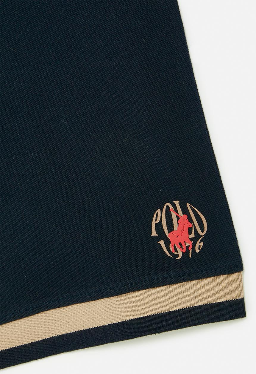 POLO - Boys damian tennis short - navy