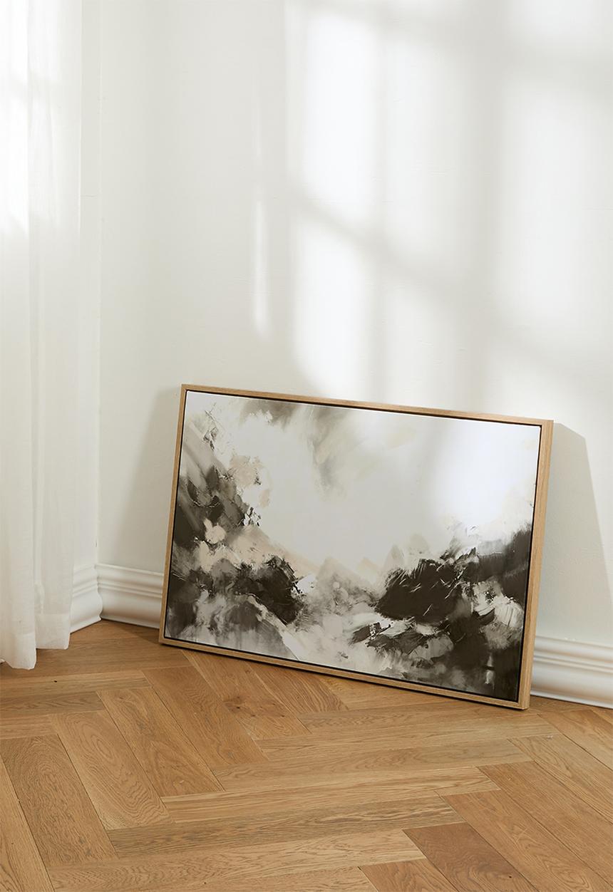Sixth Floor - Gallery Glow Wall Art - Natural Frame