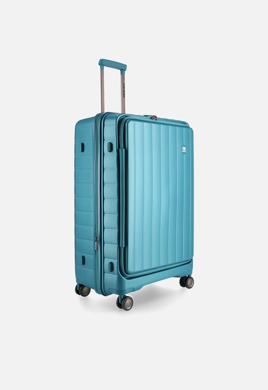 Steve Madden - Manhattan Large Luggage - Teal blue