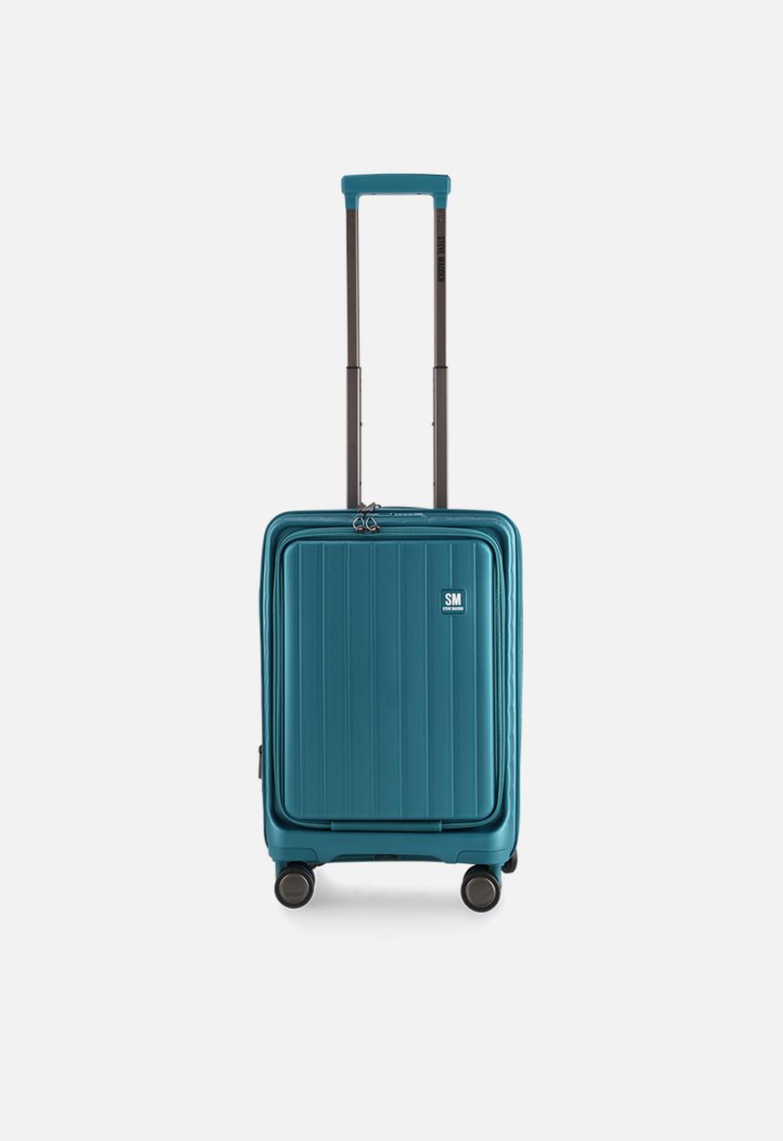 Steve Madden - Manhattan Small Carry On Luggage - Teal Blue