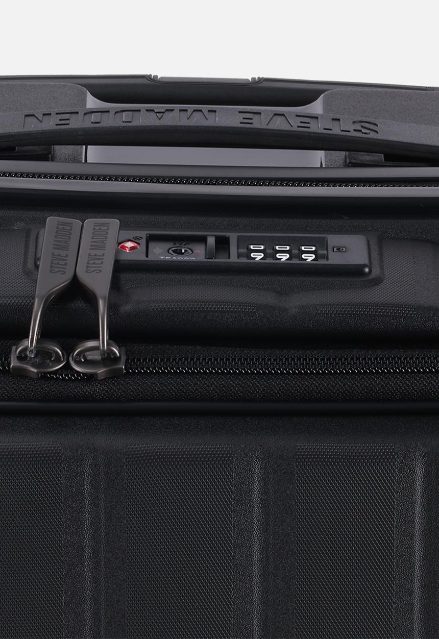 Steve Madden - Manhattan Large Luggage - Black