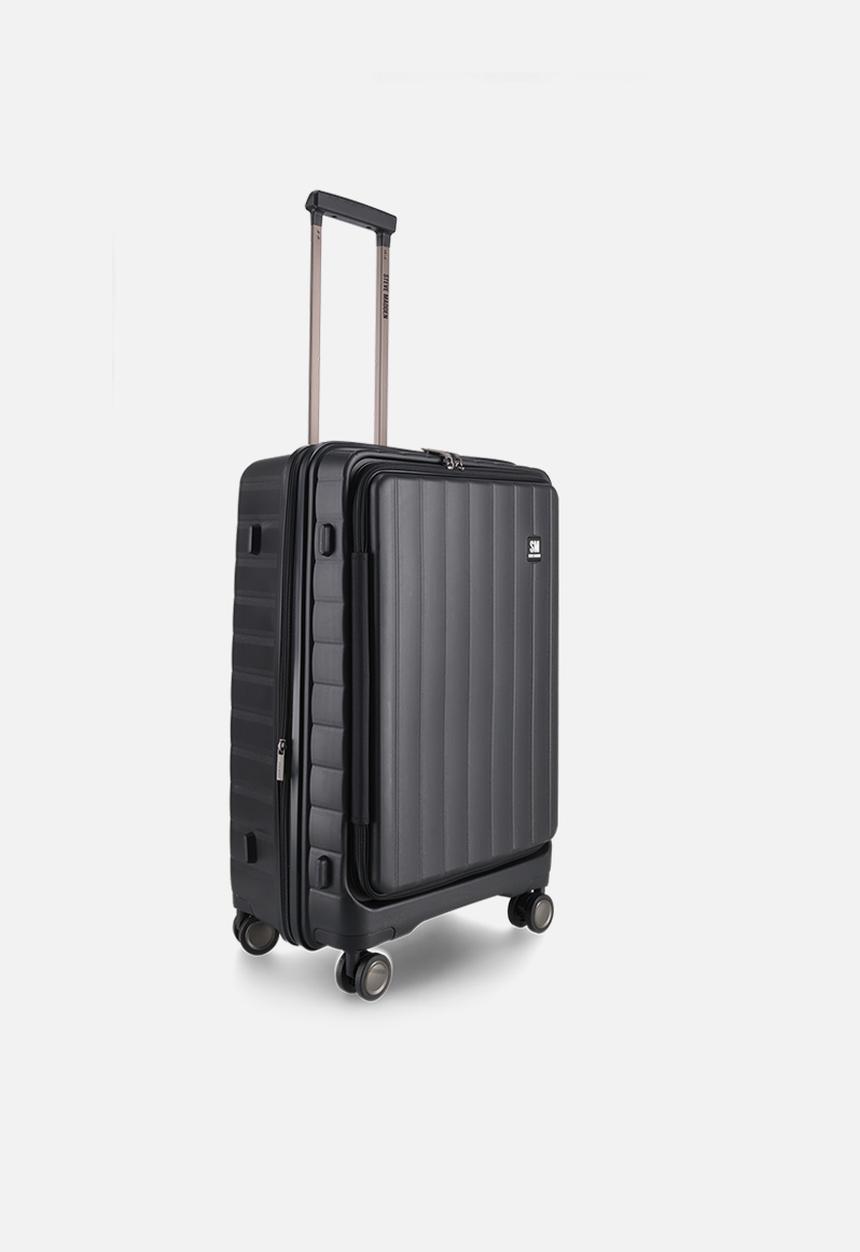 Steve Madden - Manhattan Medium Luggage - Black
