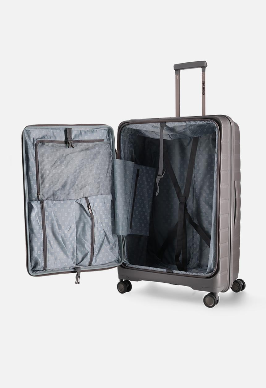Steve Madden - Manhattan Large Luggage - Grey