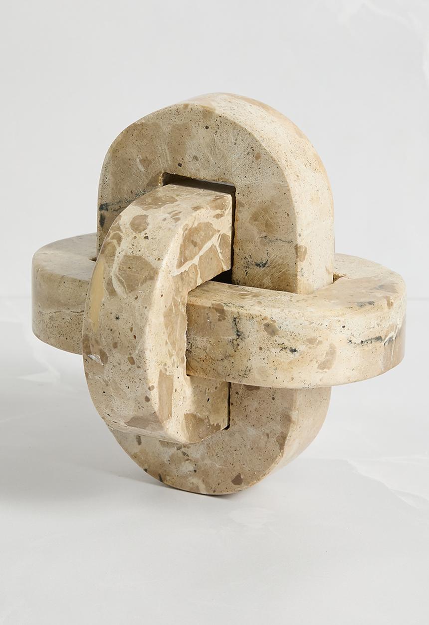 Sixth Floor - Marble Décor Object - Natural