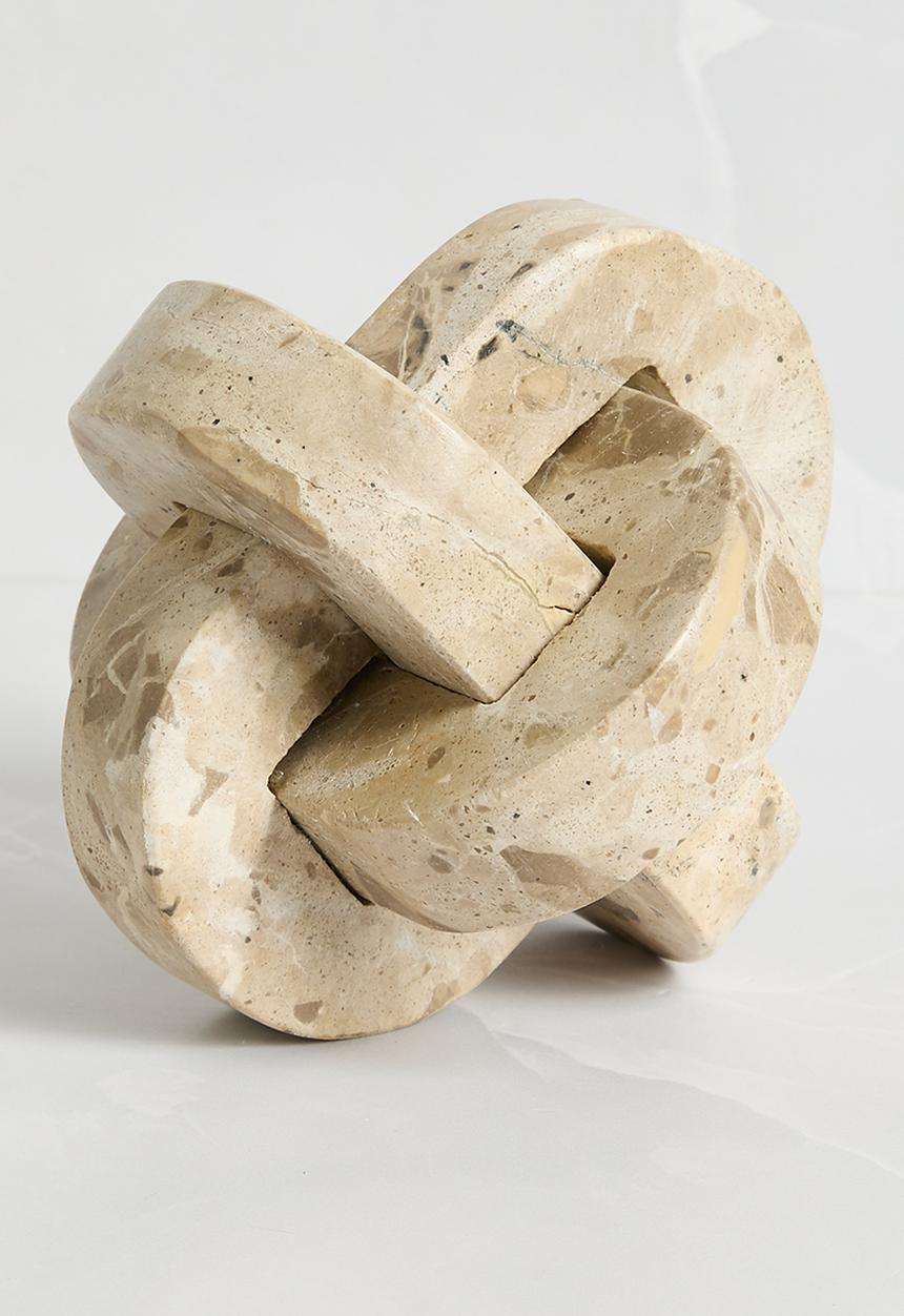 Sixth Floor - Marble Décor Object - Natural