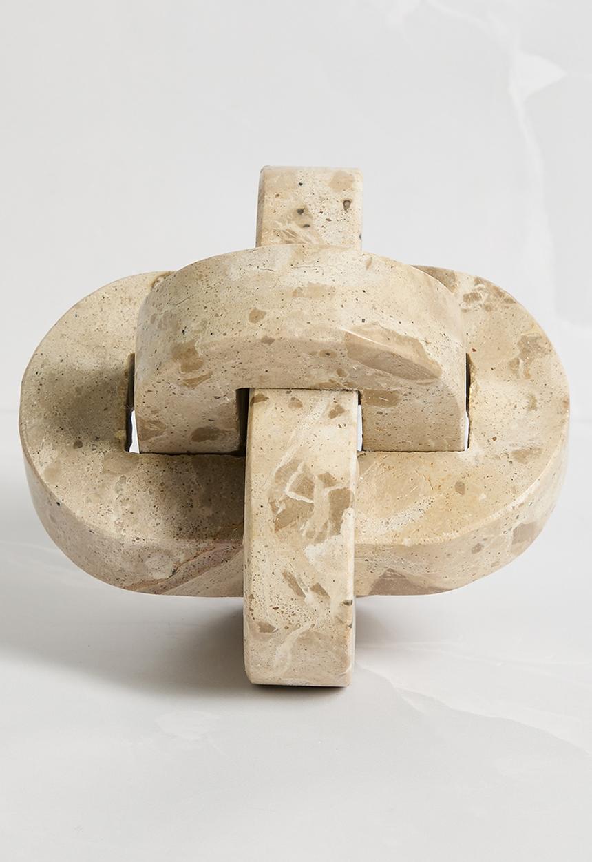 Sixth Floor - Marble Décor Object - Natural