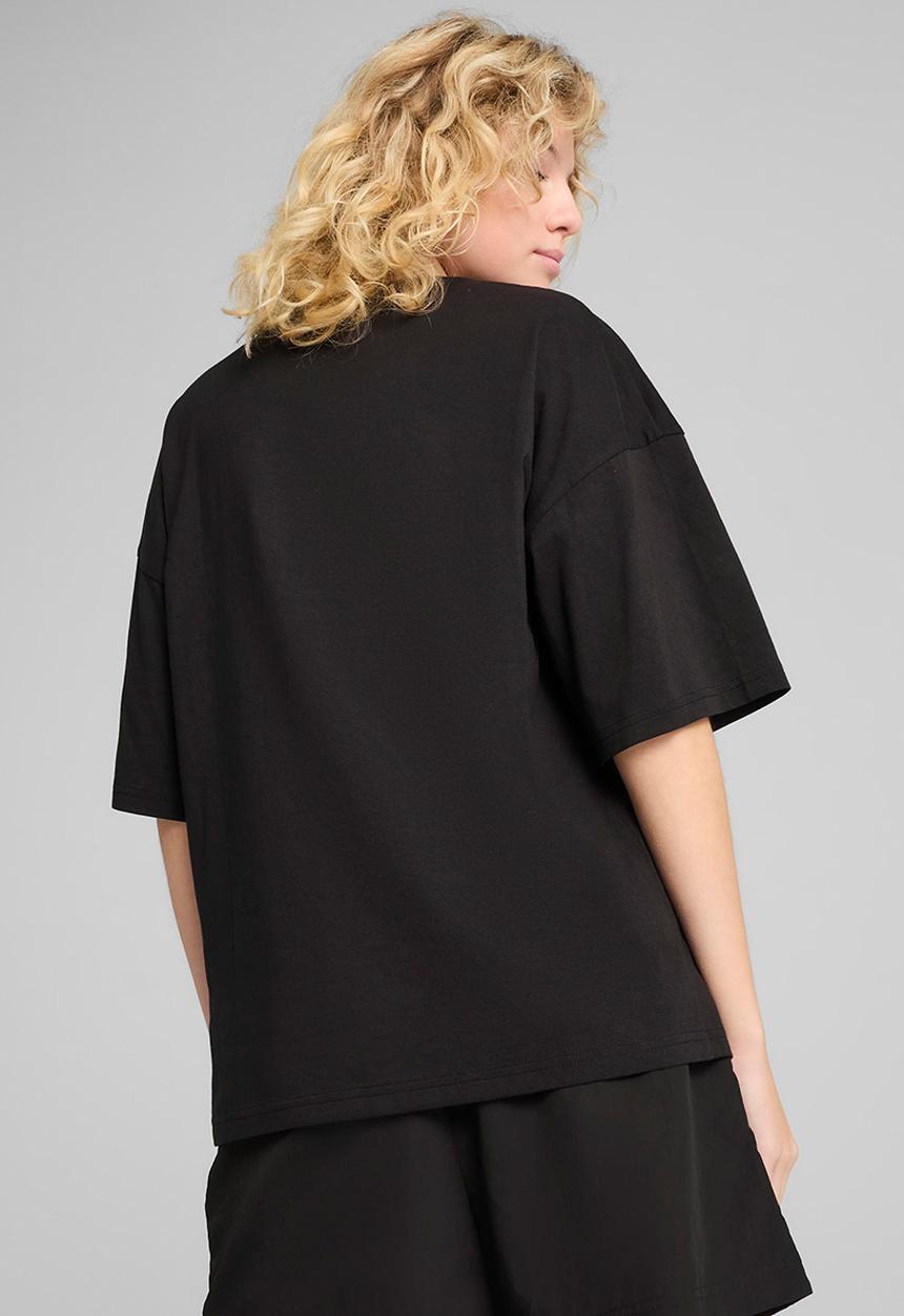 PUMA - Wardrobe Ess Oversized Tee Wck - Puma Black