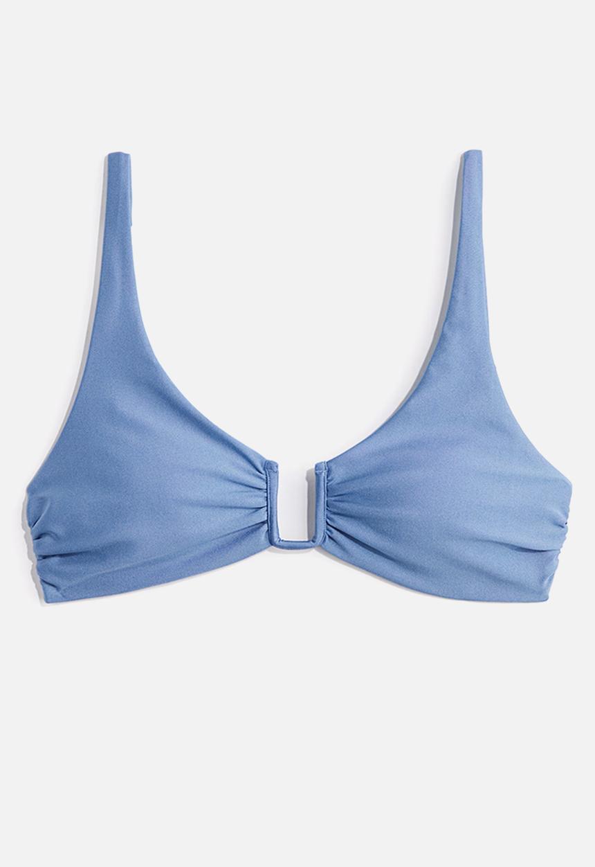 H&M - Padded bikini top - blue