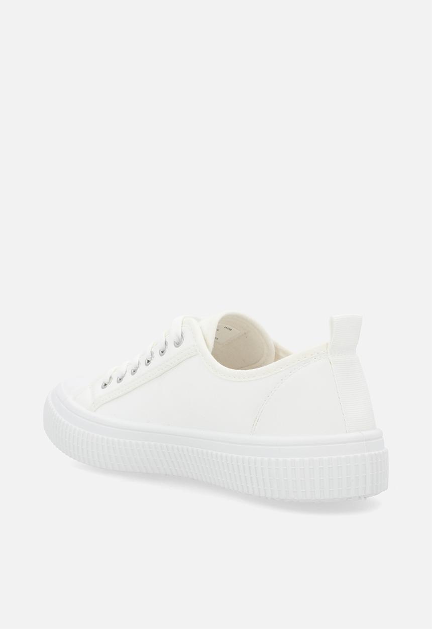 Miss Black - Cortado 1 toe cap sneaker - white