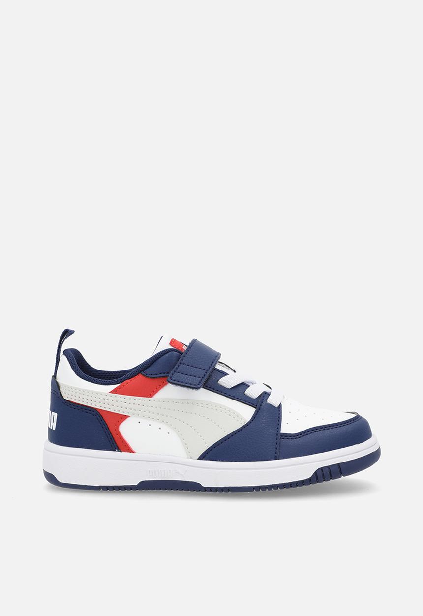PUMA - Puma Rebound V6 Lo Ac+ Ps - Blue Jewel-Feather Gray-Puma White