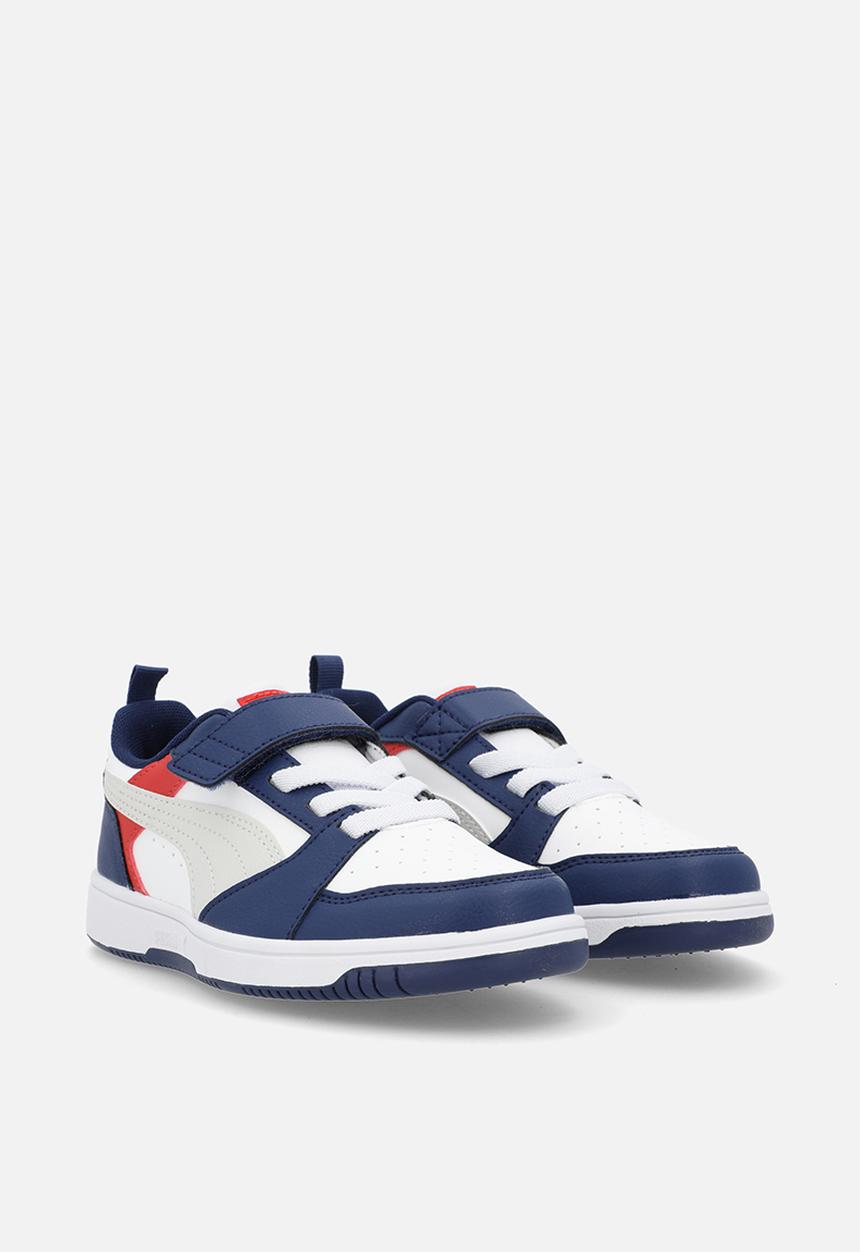 PUMA - Puma Rebound V6 Lo Ac+ Ps - Blue Jewel-Feather Gray-Puma White