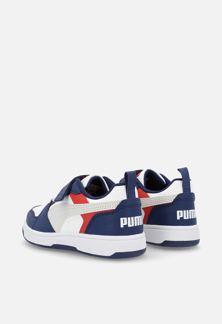 PUMA - Puma Rebound V6 Lo Ac+ Ps - Blue Jewel-Feather Gray-Puma White