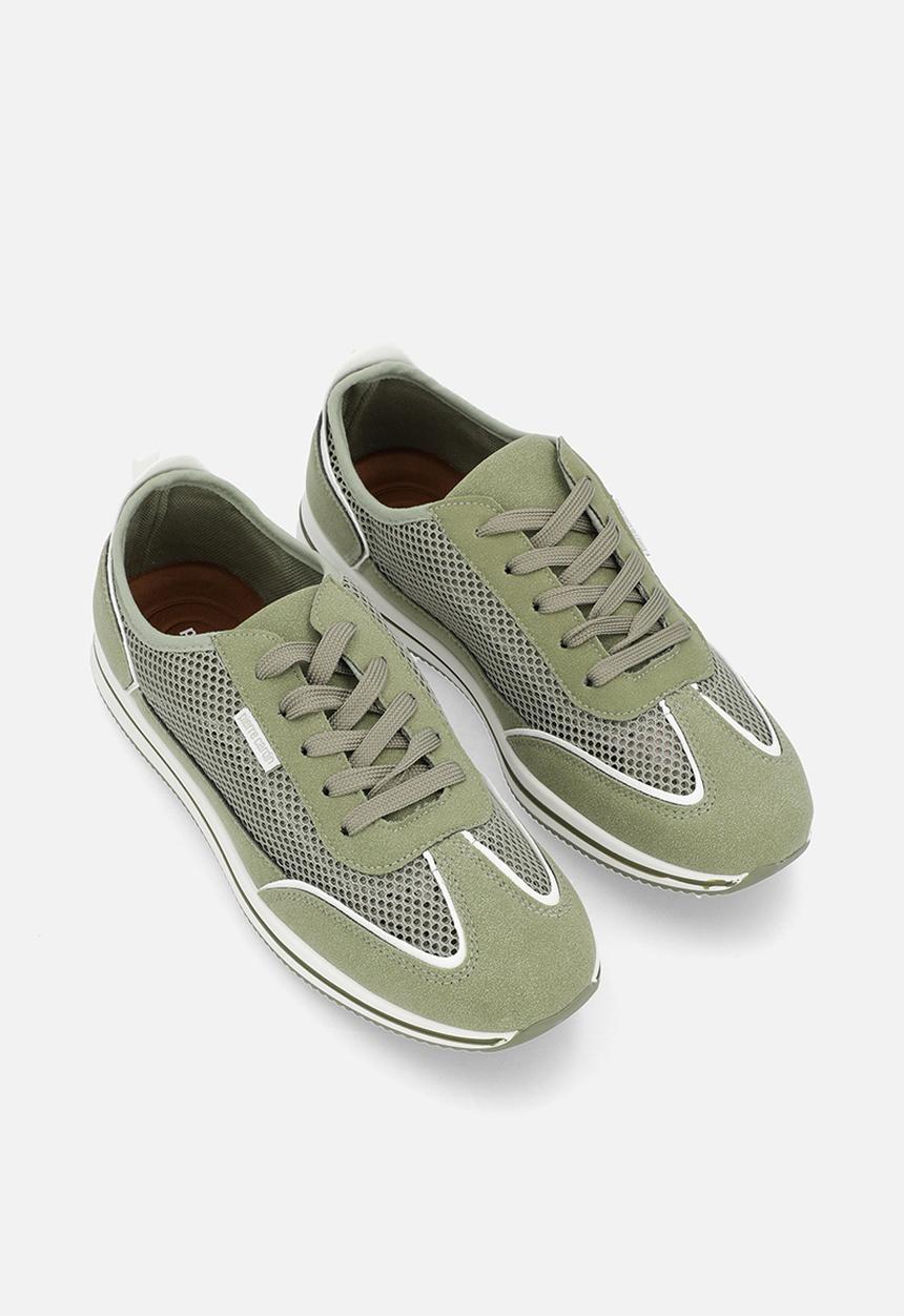 Pierre Cardin - Josephine 20 sneaker - olive & white