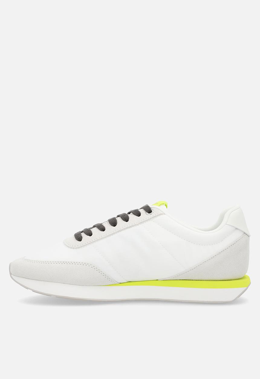 Calvin Klein - Retro Runner Lace Up - White Evening Primrose Lily White
