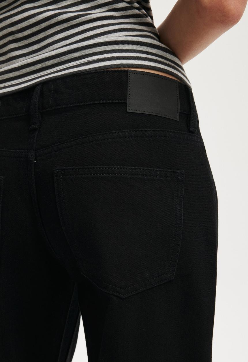 Cotton On - Low rise straight jean - aquarius black