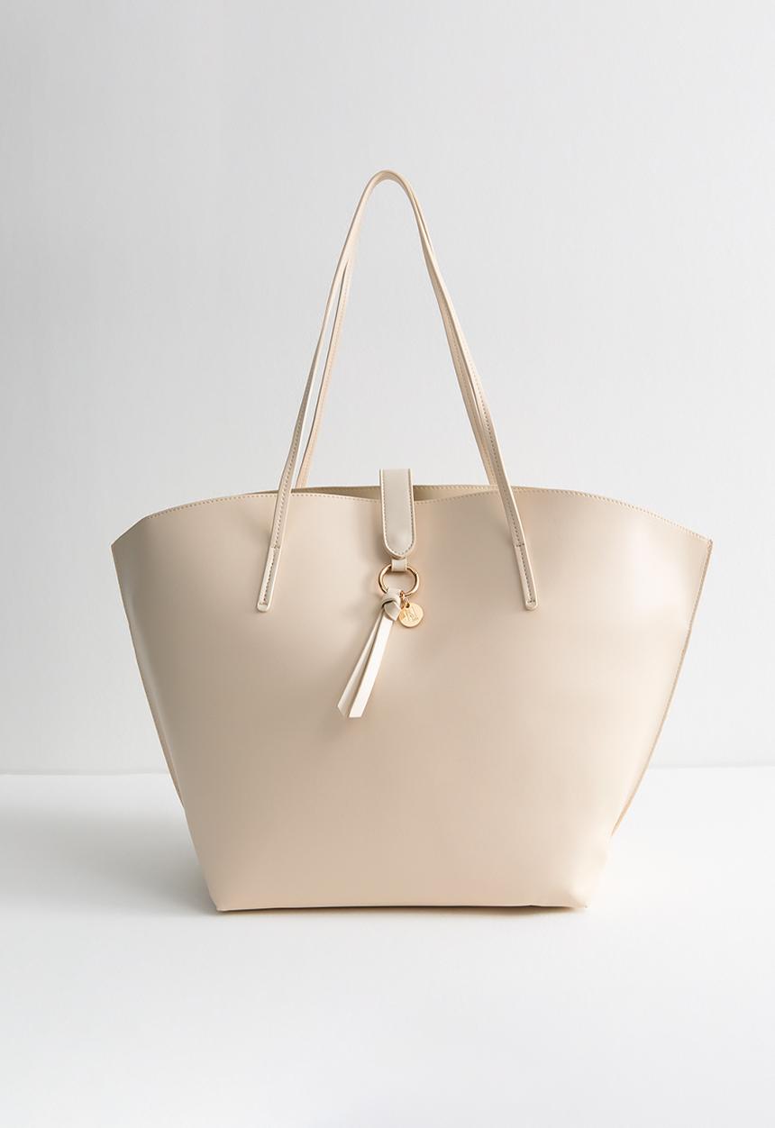 New Look - Wynter winged HS tote - cream