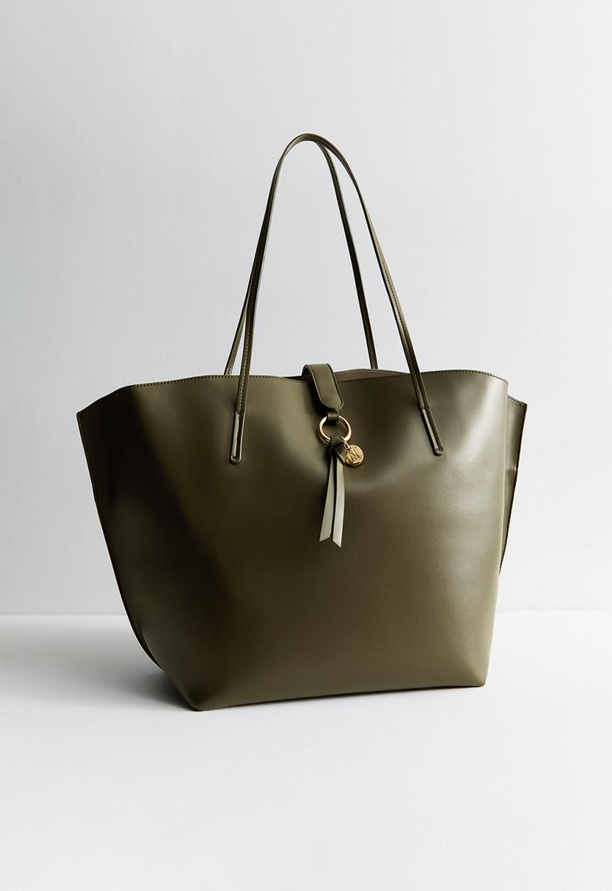 New Look - Wynter winged HS tote - khaki