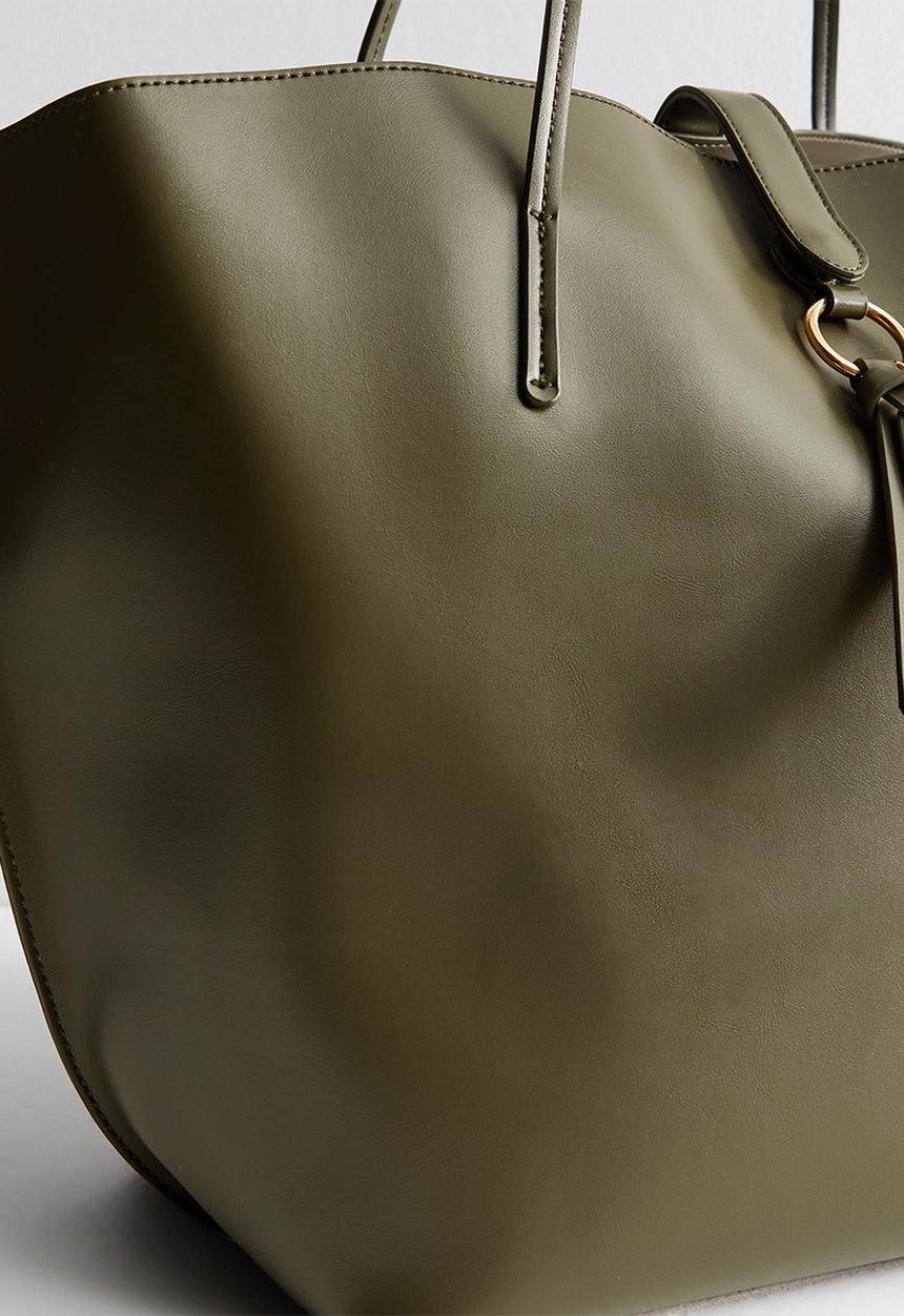 New Look - Wynter winged HS tote - khaki