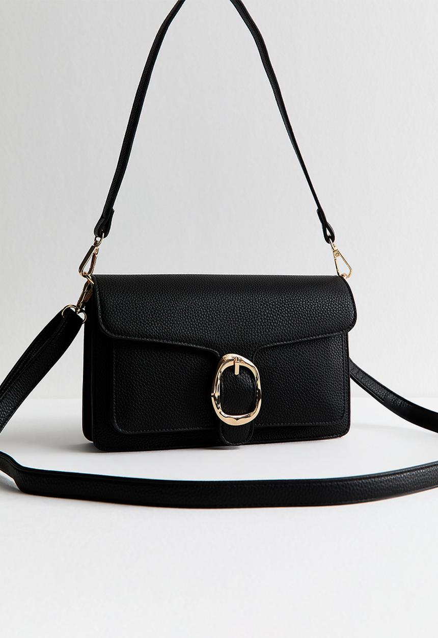 Alice buckle shoulder -black- Black