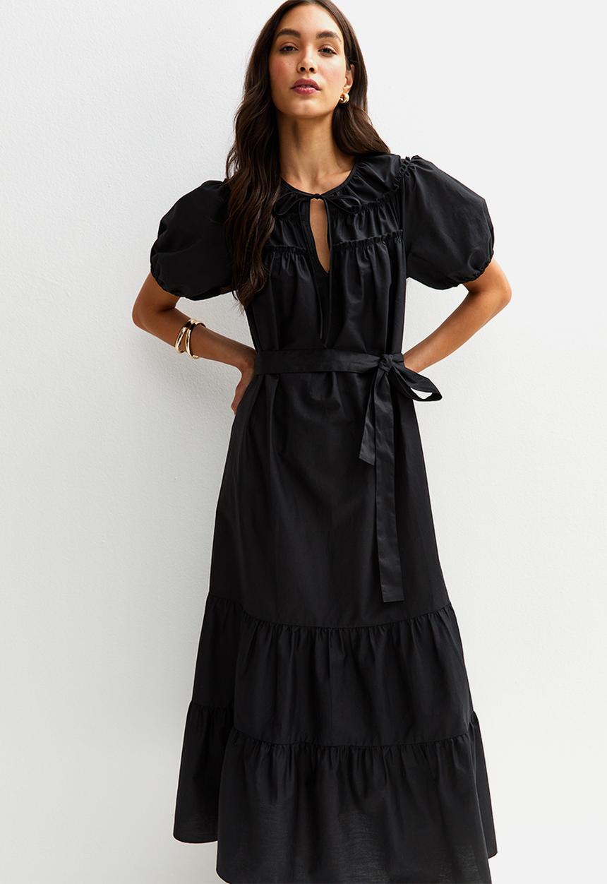New Look - Patsy poplin smock mid - black