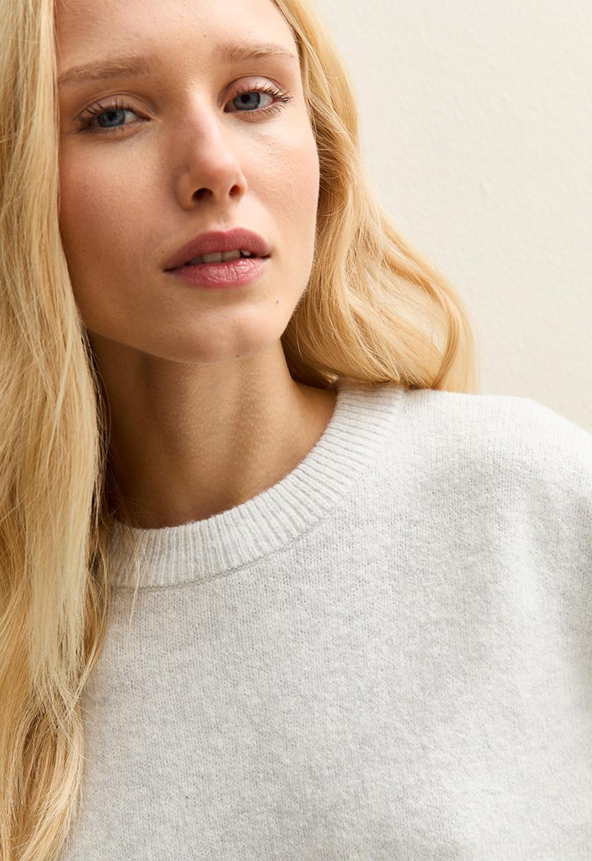 New Look - Crew Neck Jumper - lt grey