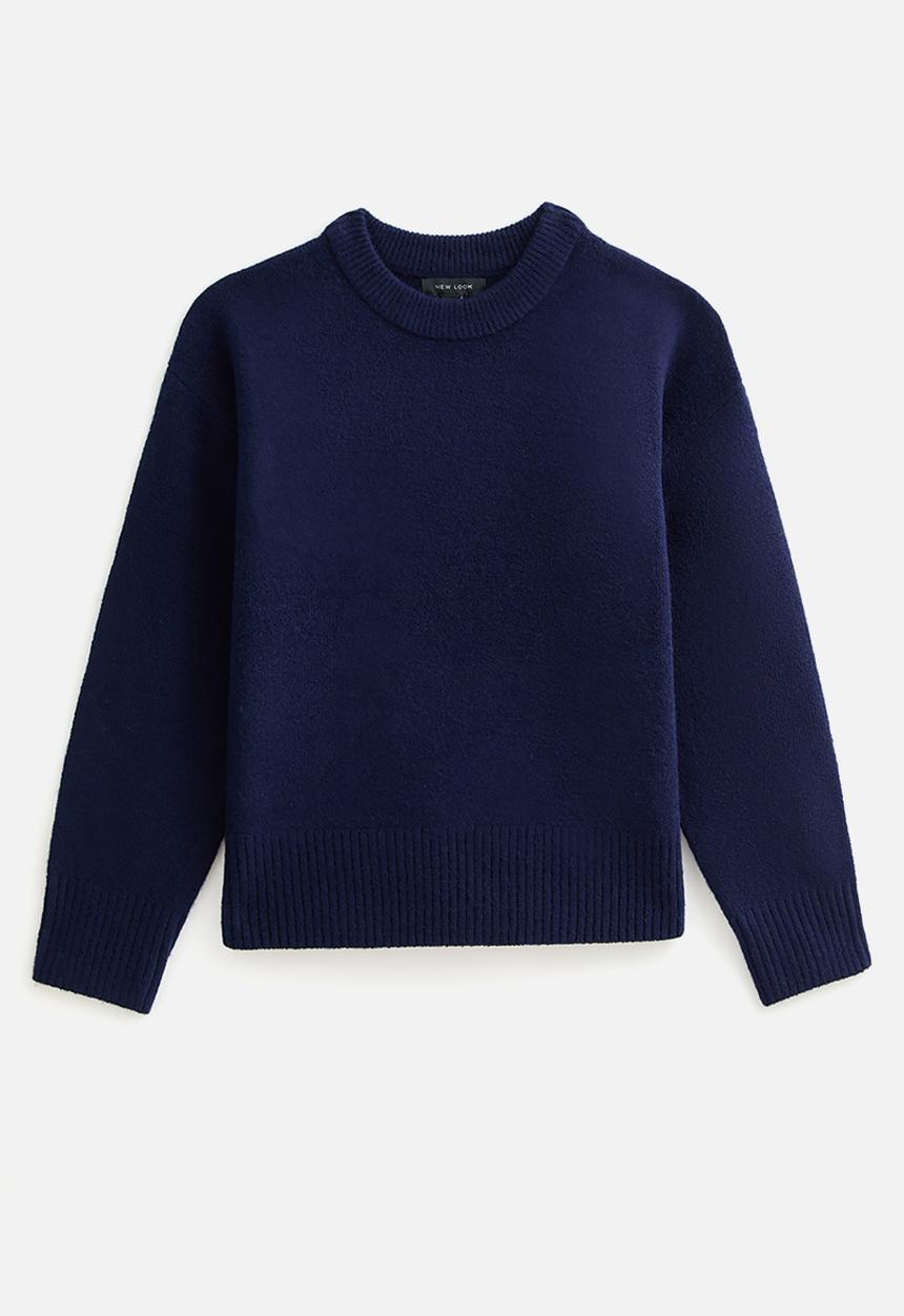 New Look - Crew Neck Jumper - navy