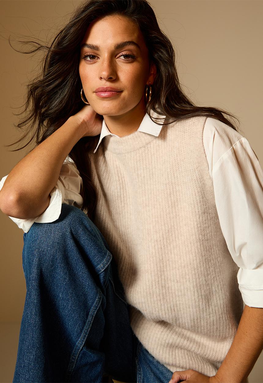 New Look - K vde mg ll tabard - oatmeal