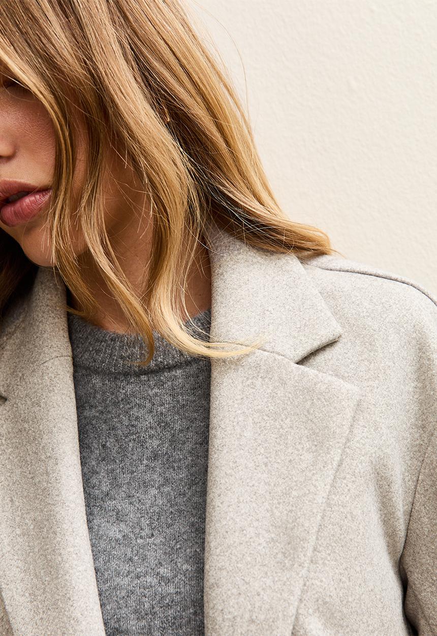 New Look - Dani formal coat - light grey