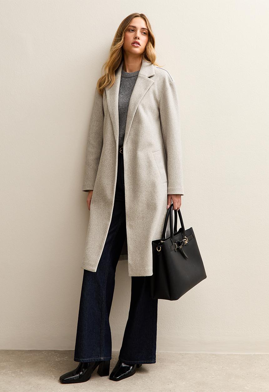 New Look - Dani formal coat - light grey