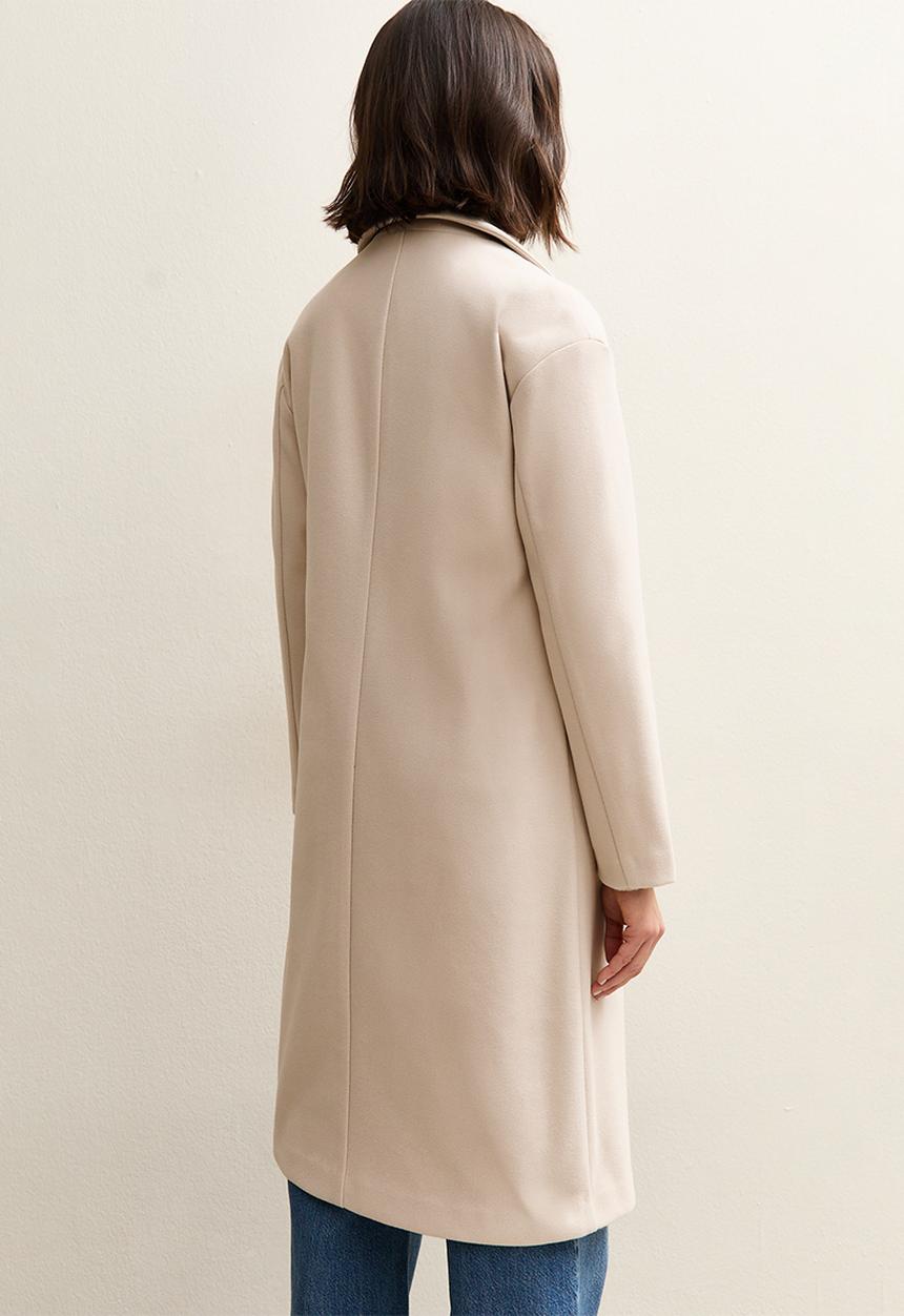 New Look - Dani formal coat - off white