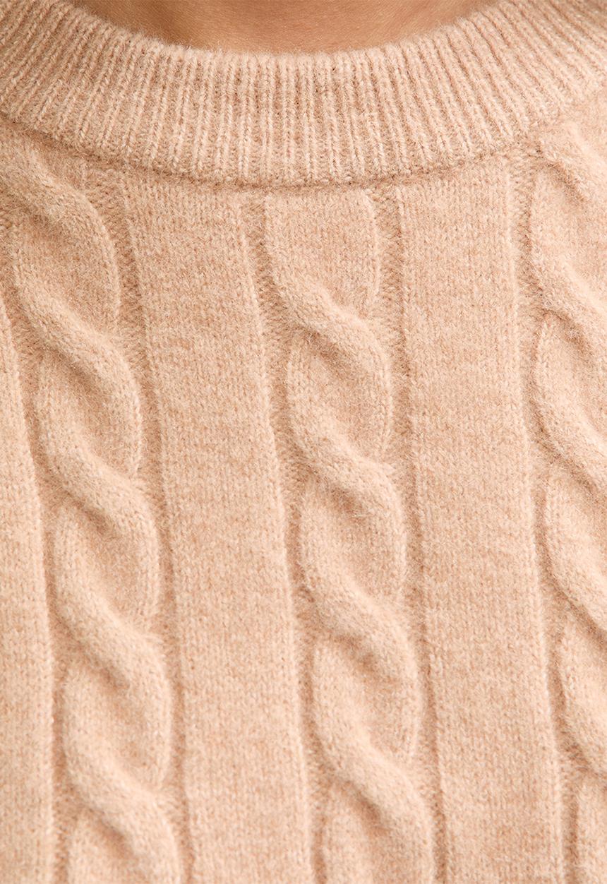 New Look - Cable jumper - camel