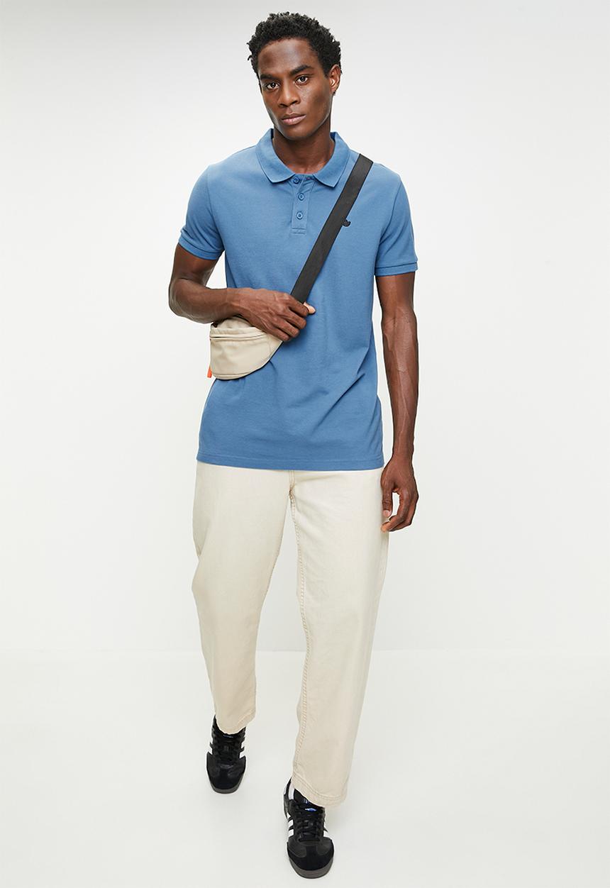 adidas Originals - ESSENTIAL POLO SF  - DUSKY INK