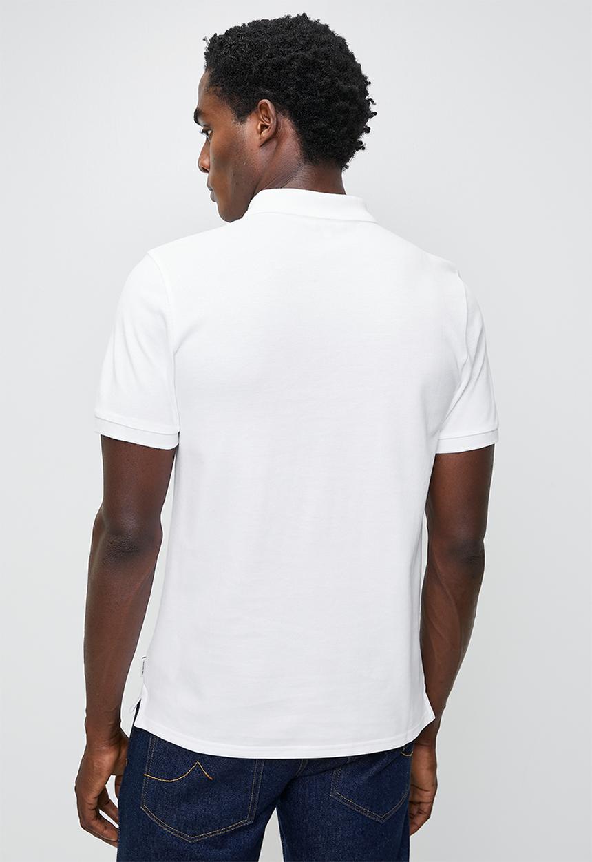 Ben Sherman - Ben Polo S/S - White1