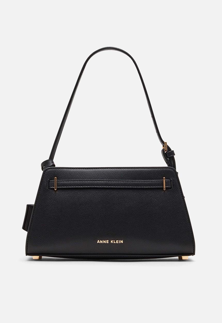 Anne Klein - Exclusive Belted Shoulder Bag - Black