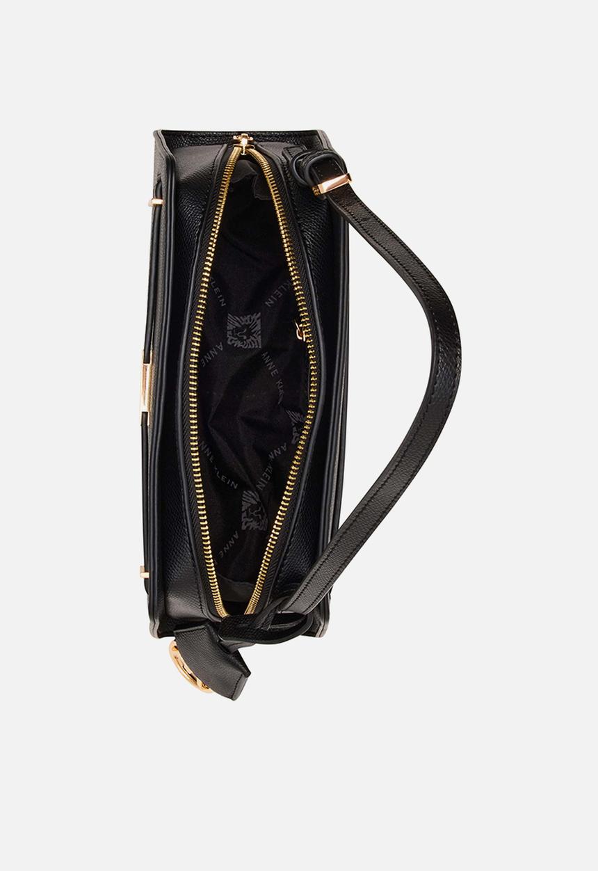 Anne Klein - Exclusive Belted Shoulder Bag - Black