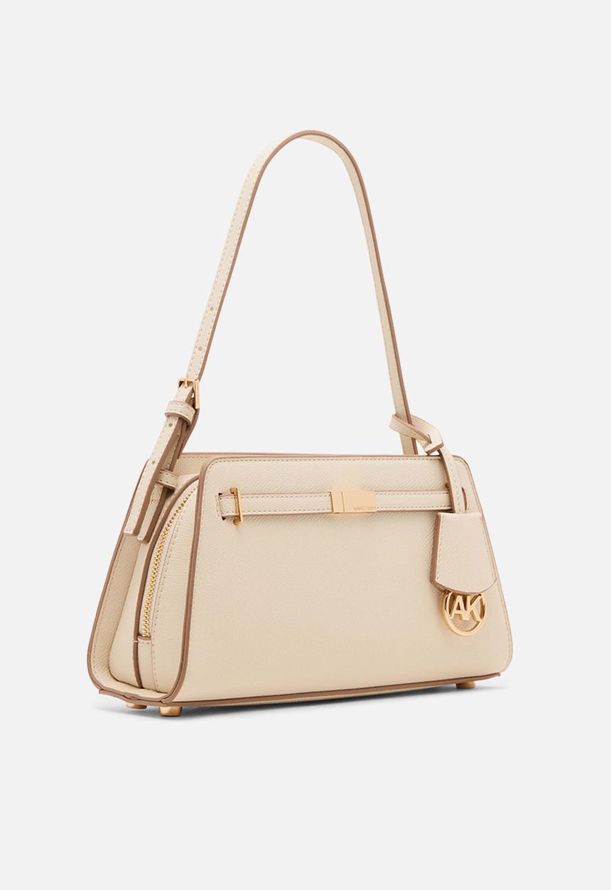Anne Klein - Exclusive Belted Shoulder Bag - Parchment