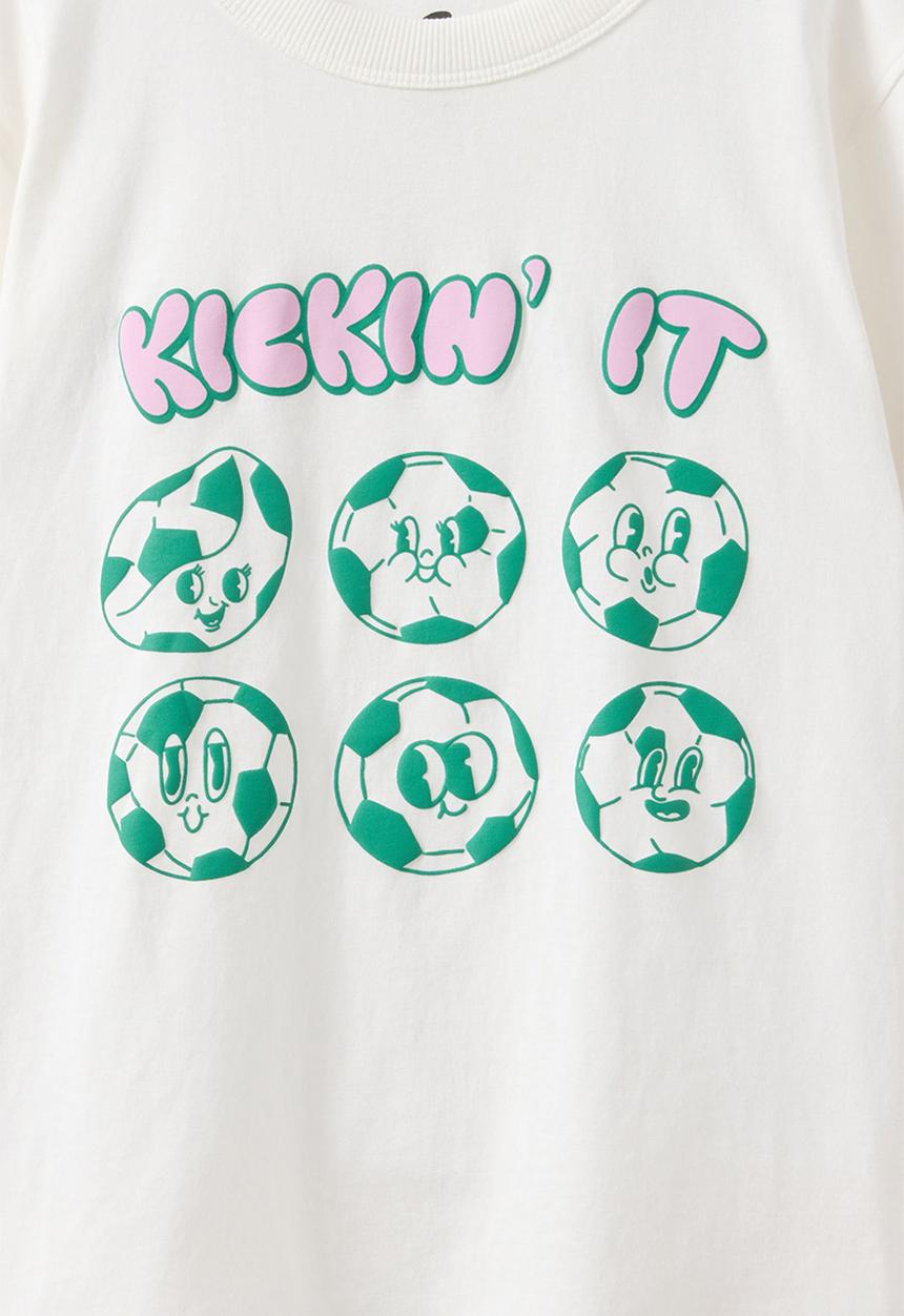 Cotton On - Poppy Oversize Graphic Print Tee - Vanilla/Kickin It