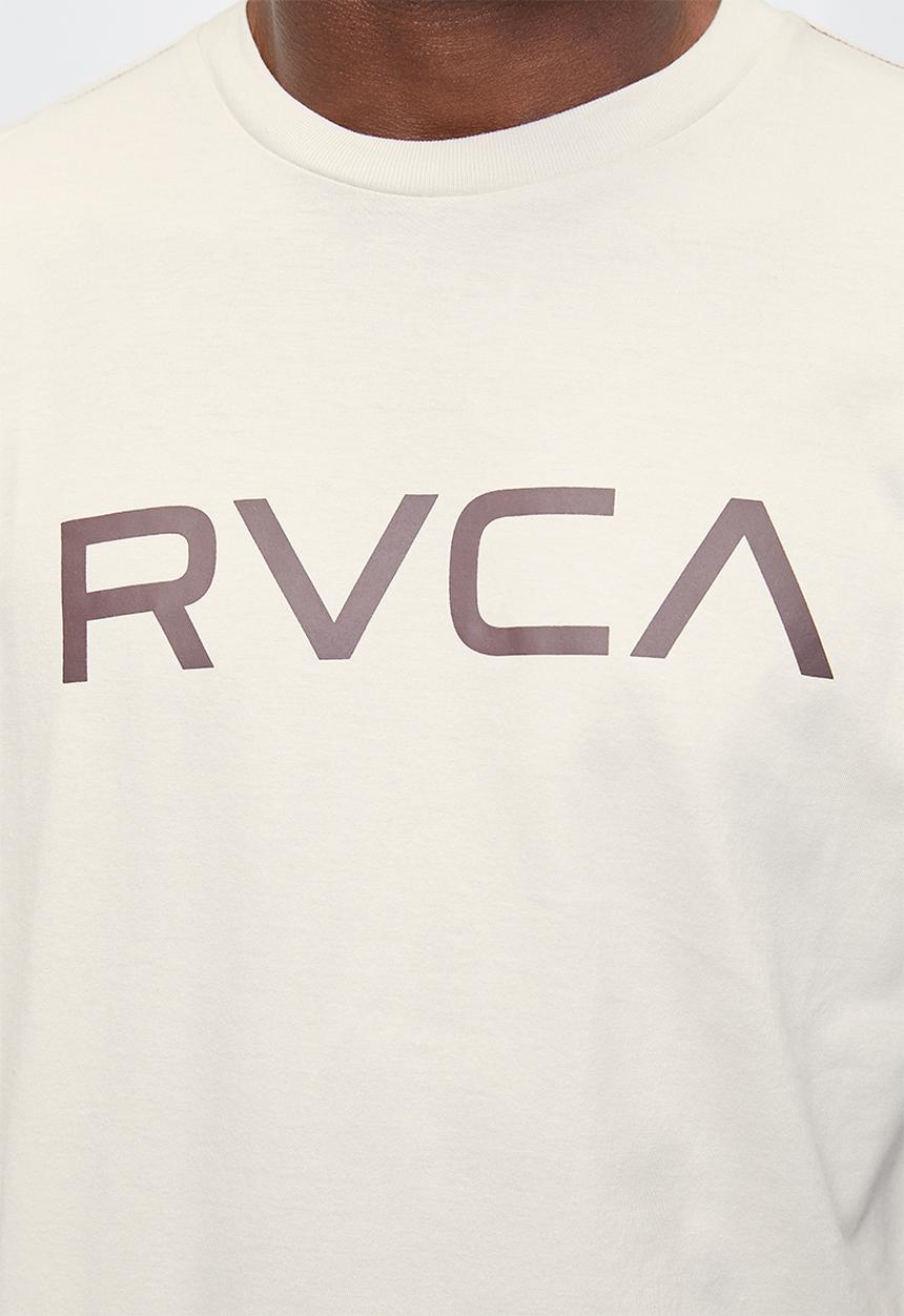 RVCA - Big Rvca Short sleeve Red Stitch - Ceramic & Burgundy Logo