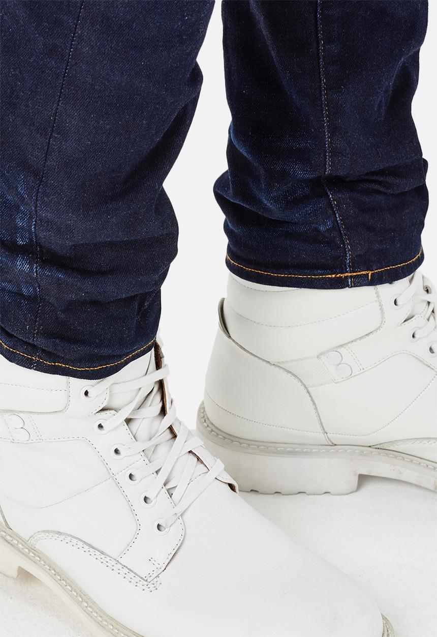 G-STAR - 3301 Slim - Blue Aged Hydrite Stretch Denim