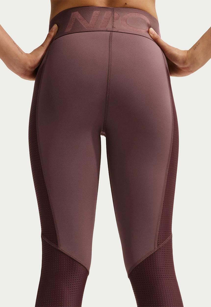 Nike - W Np Df Sculpt Hr 7/8 Tight Gg - Tattoo/Burgundy Crush/White
