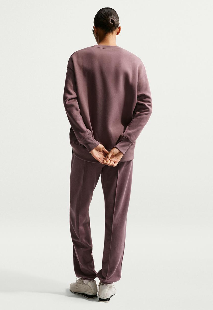 Nike - W Nsw Phnx Flc Os Long Crew - Tattoo/Sail
