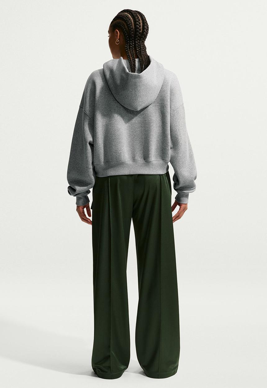 W Nsw Phnx Flc Os Crp Hnly Hdy - Dk Grey Heather/Base Grey/Sail