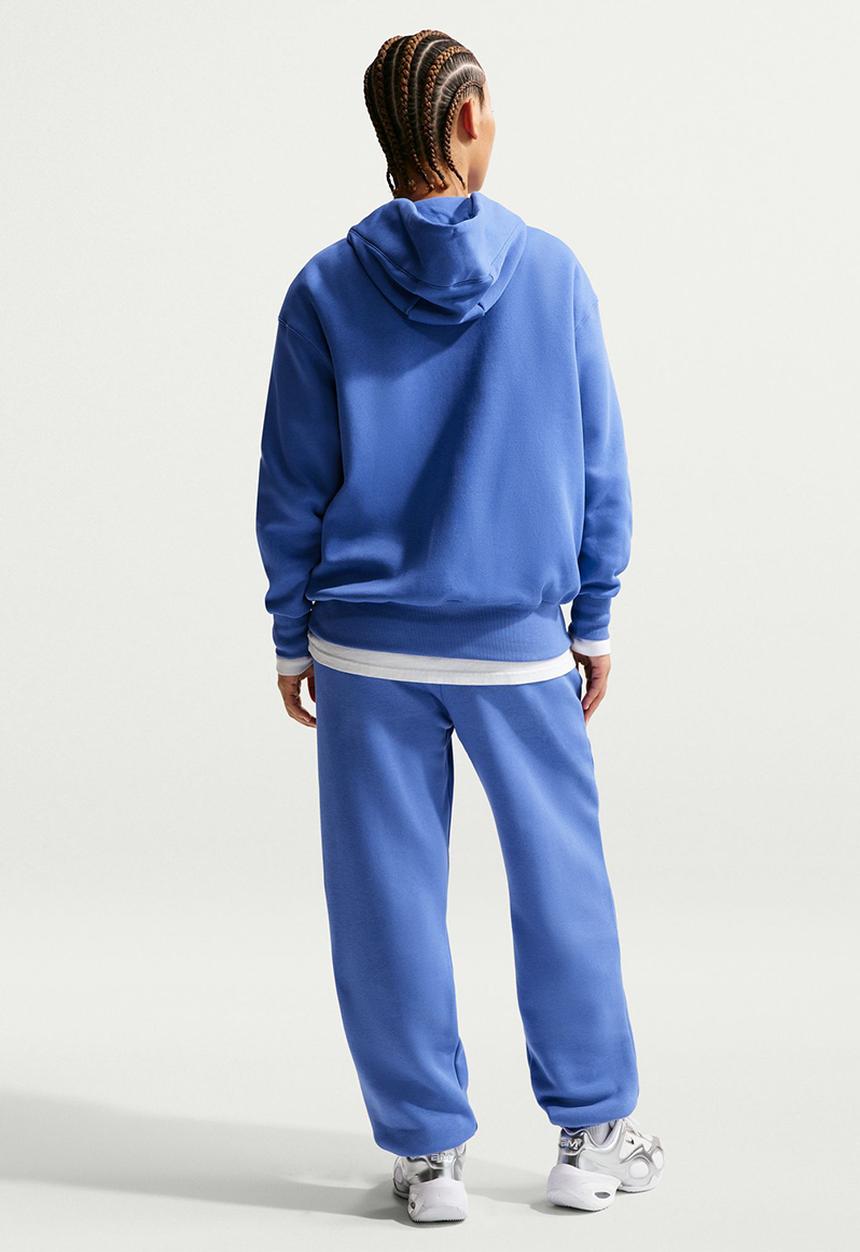 Nike - W Nsw Phnx Flc Hr Os Pant 2 - Lt Medium Blue/Sail