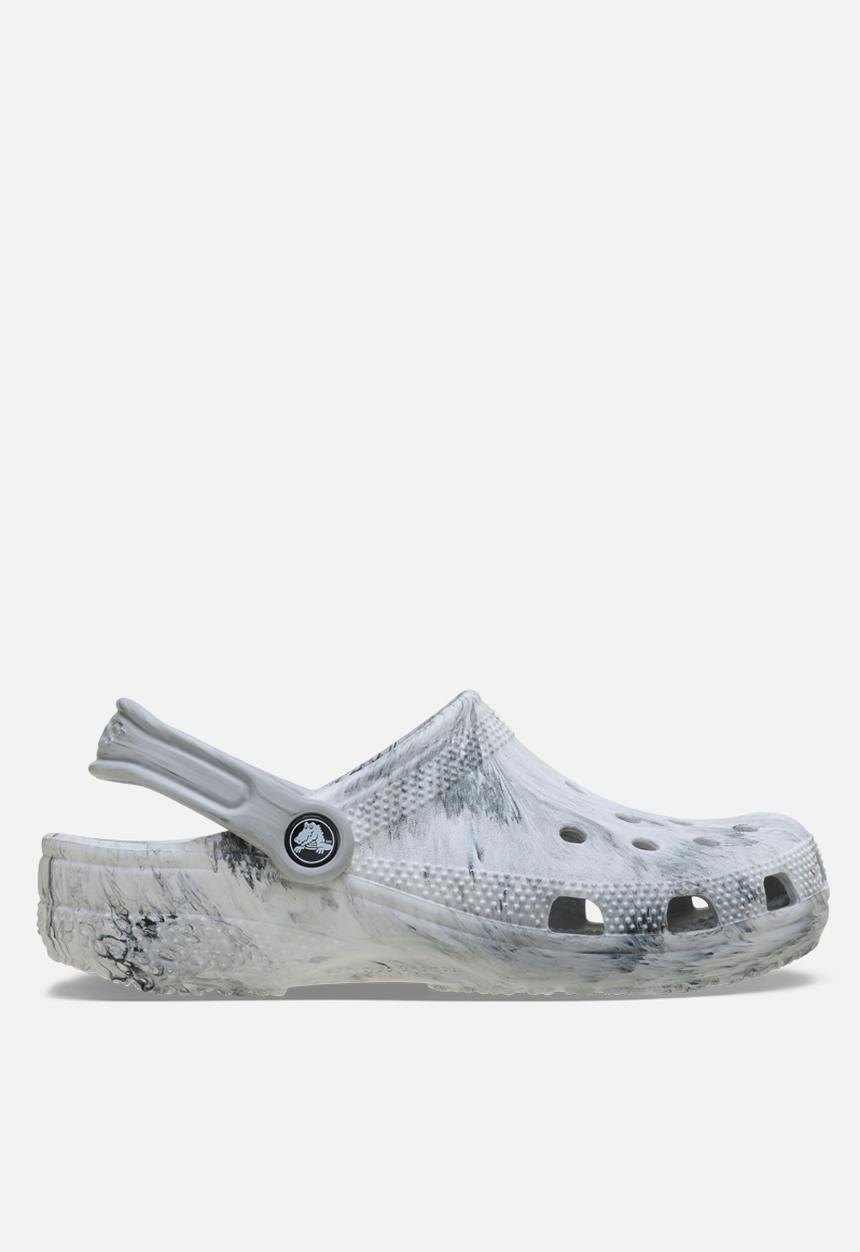 Crocs - Cls Waterolour Marbeled Clog - Grey Swirl
