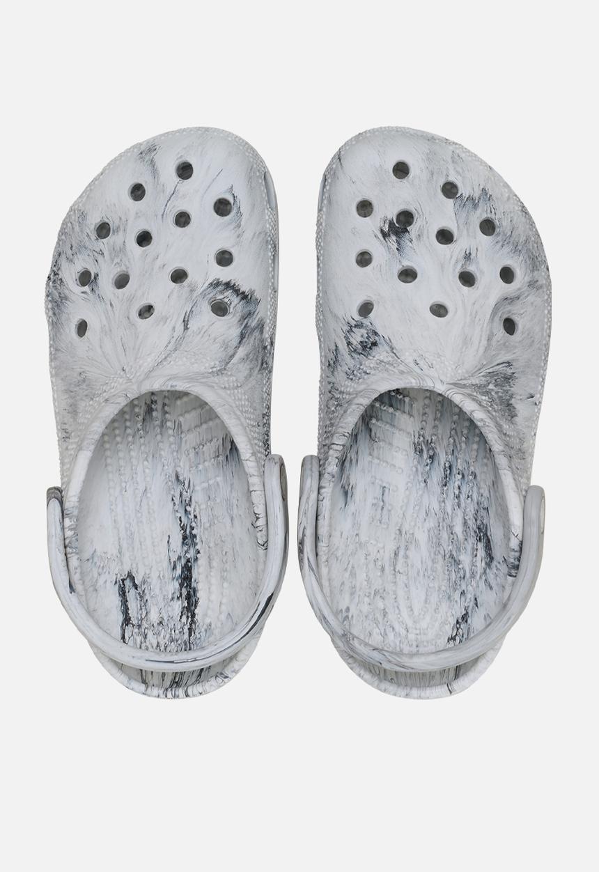 Crocs - Cls Waterolour Marbeled Clog - Grey Swirl