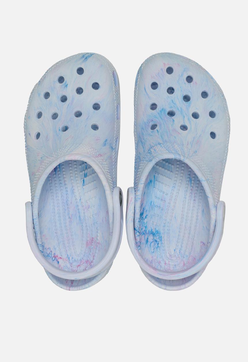Crocs - Cls Watercolor Marbled Clog - Oxygen Swirl